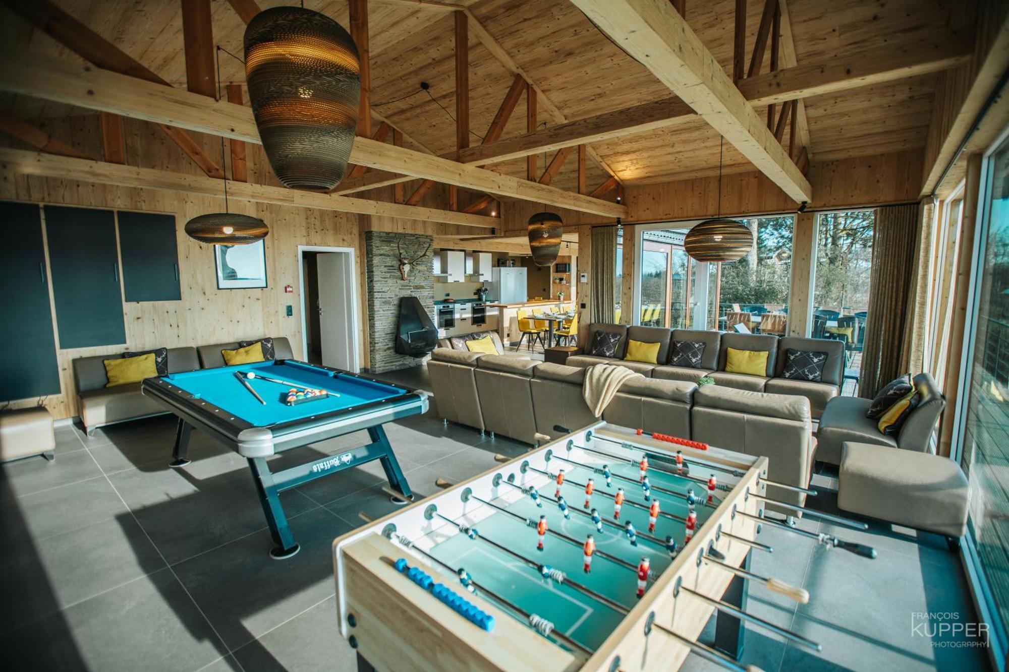 Le Noir Flohay 30 Pers - Malmedy, Vue, Wellness Villa Exterior photo