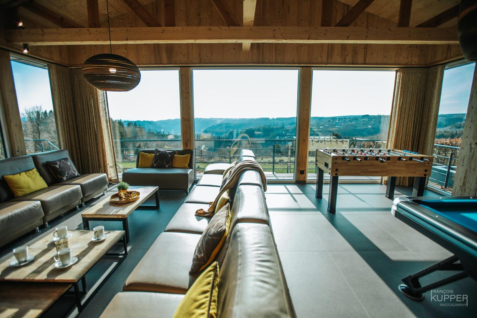 Le Noir Flohay 30 Pers - Malmedy, Vue, Wellness Villa Exterior photo